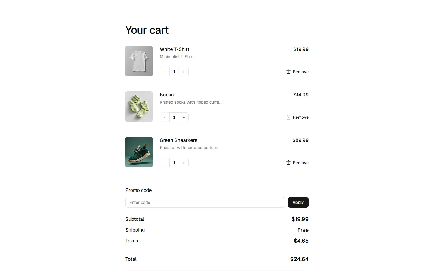 Shopping Cart 3